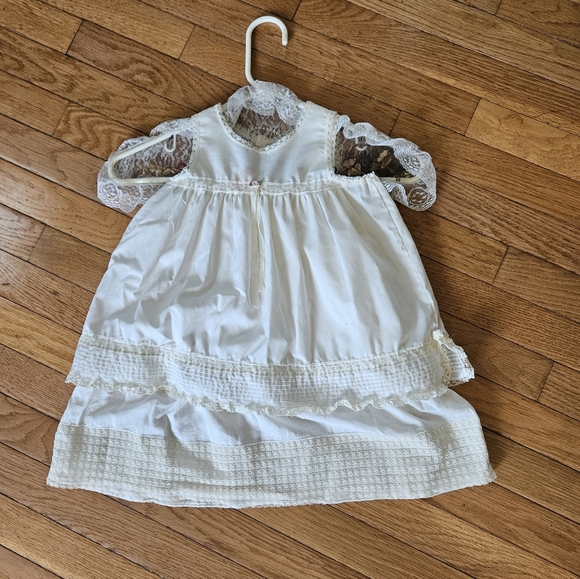 Vintage Baby Girl Dress and Slip Dress - Picture 9 of 12